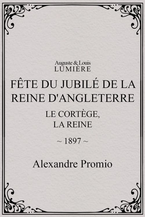 Fête du jubilé de la reine d'Angleterre : le cortège, la reine