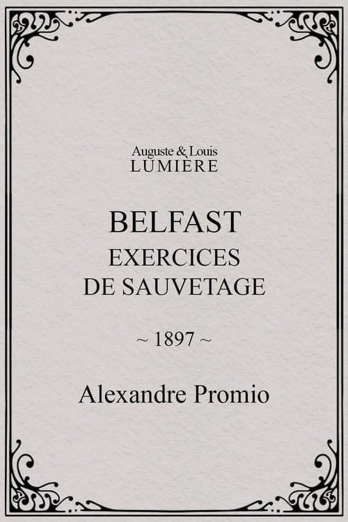 Belfast, exercices de sauvetage